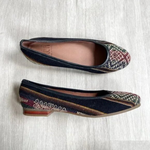 FORTRESS OF INCA Shoes - Fortress of Inca woven flats, made in Peru